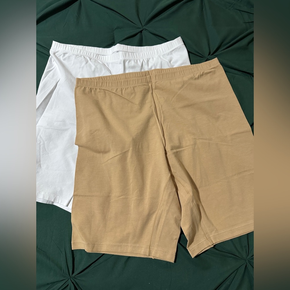 Women's Intimates Cotton Panties - White and Tan